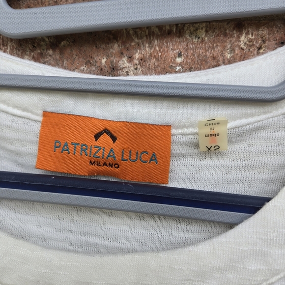 Patrizia Luca Cold Shoulders White Top Size Xs - Picture 3 of 3